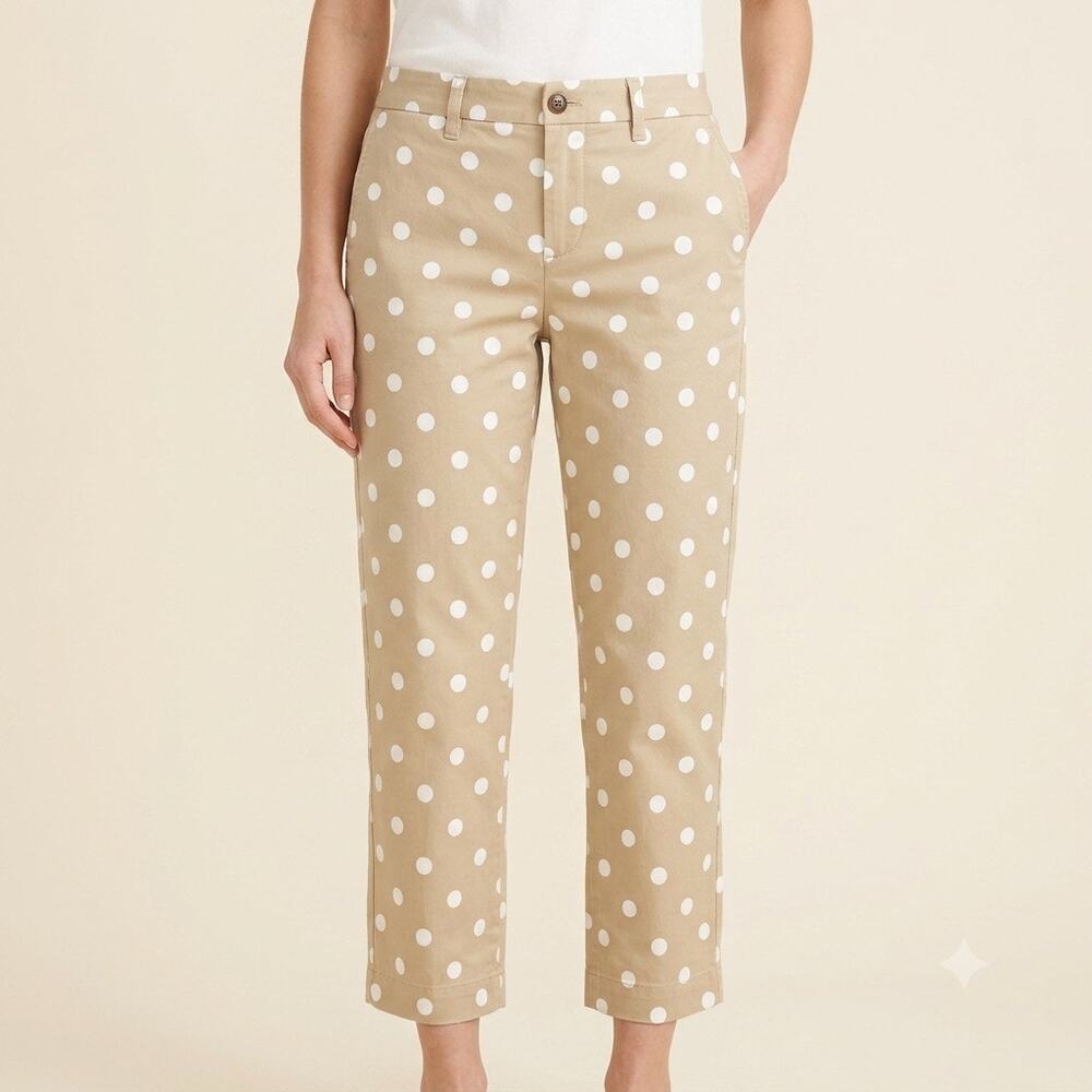 275-J Crew High Rise Girlfriend Chino size 10P NWT / Waist 16”